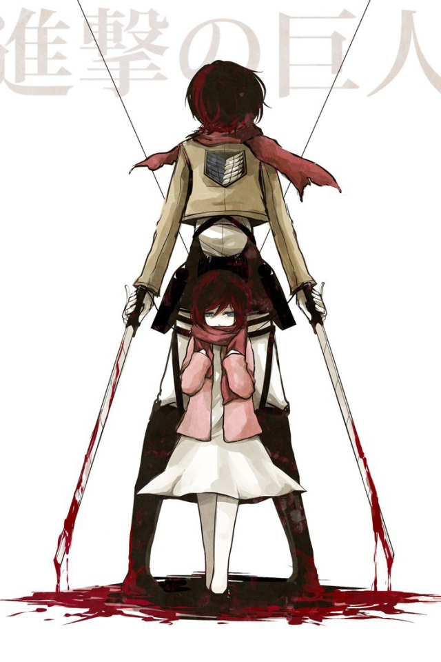 Японское аниме Shingeki no Kyojin