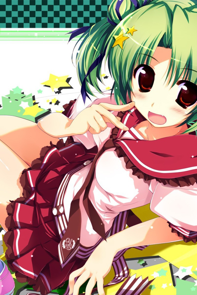 Кайори из аниме Мост в звездное небо