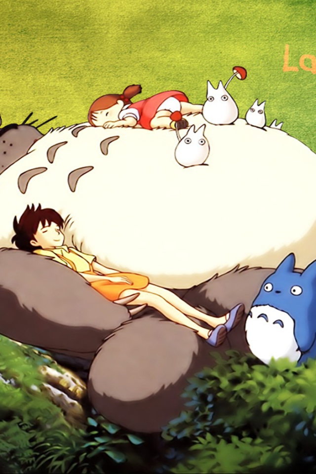 Ленивые дни в аниме Мой сосед Тоторо