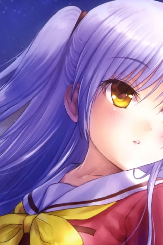 Милая девушка Тачибана Канаде из мира аниме