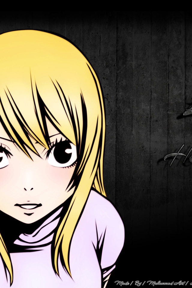 Люси из аниме Сказка о хвосте феи