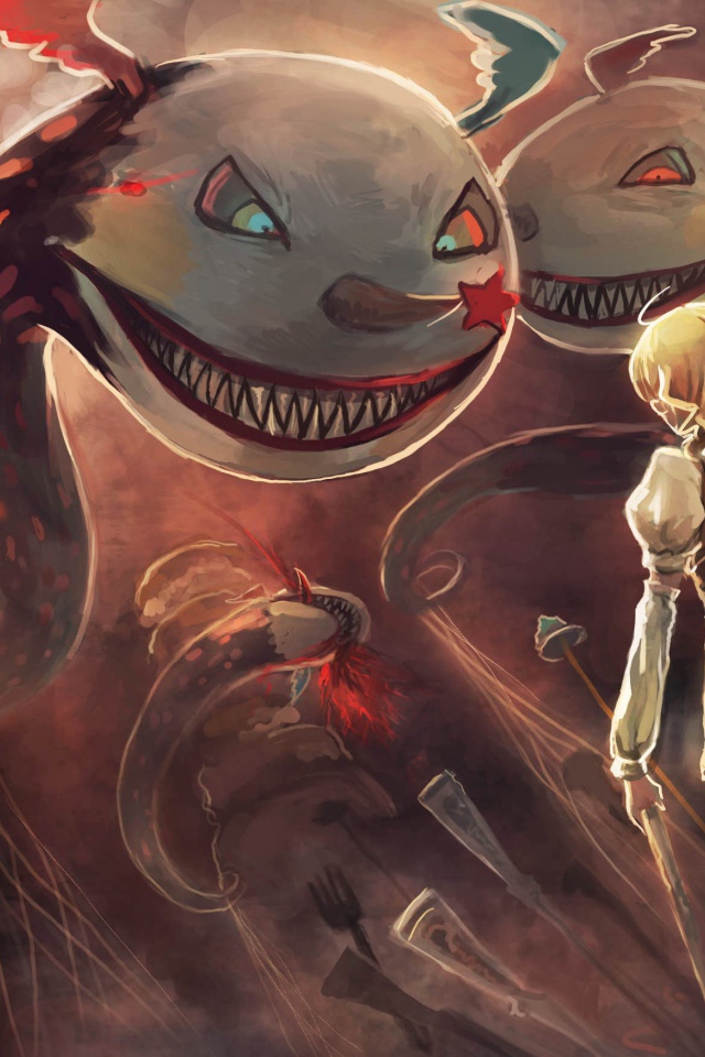 Магические создания из аниме Девочка-волшебница Мадока