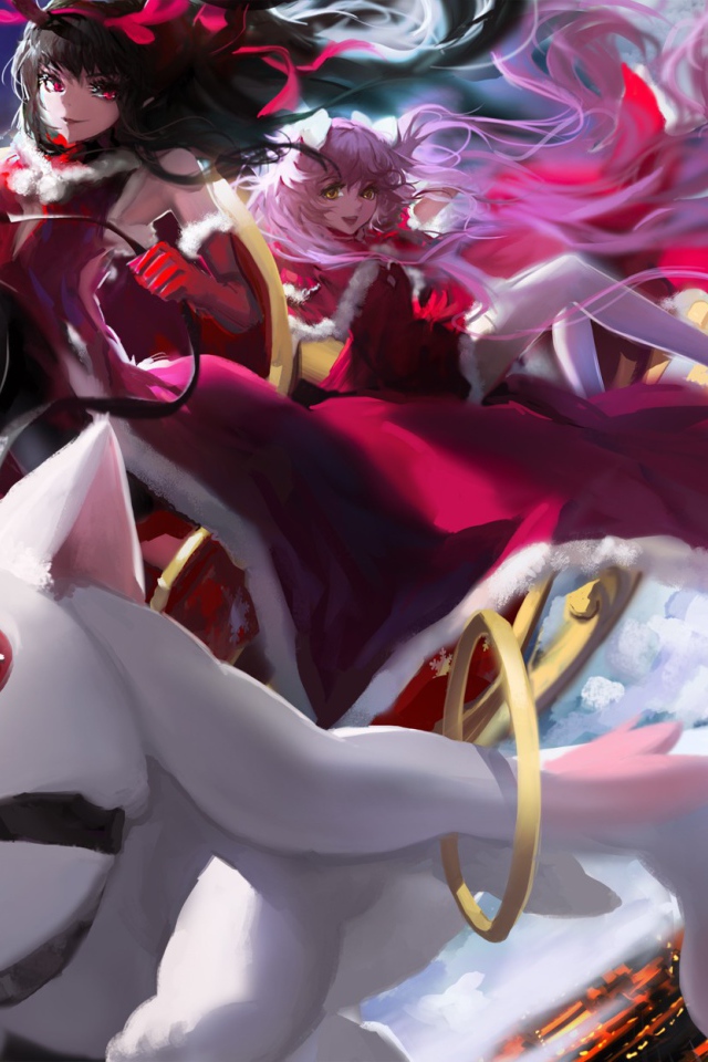 Волшебный кот из аниме Девочка-волшебница Мадока