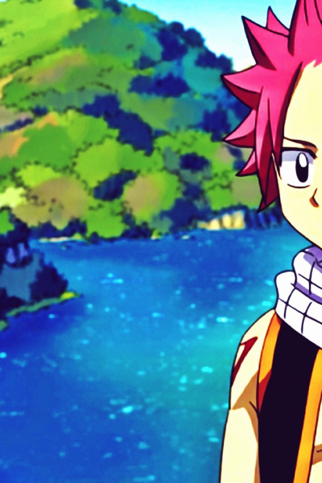 Парень аниме Dragneel Natsu