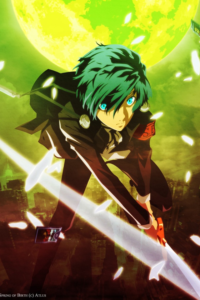 Парень из аниме Persona 3