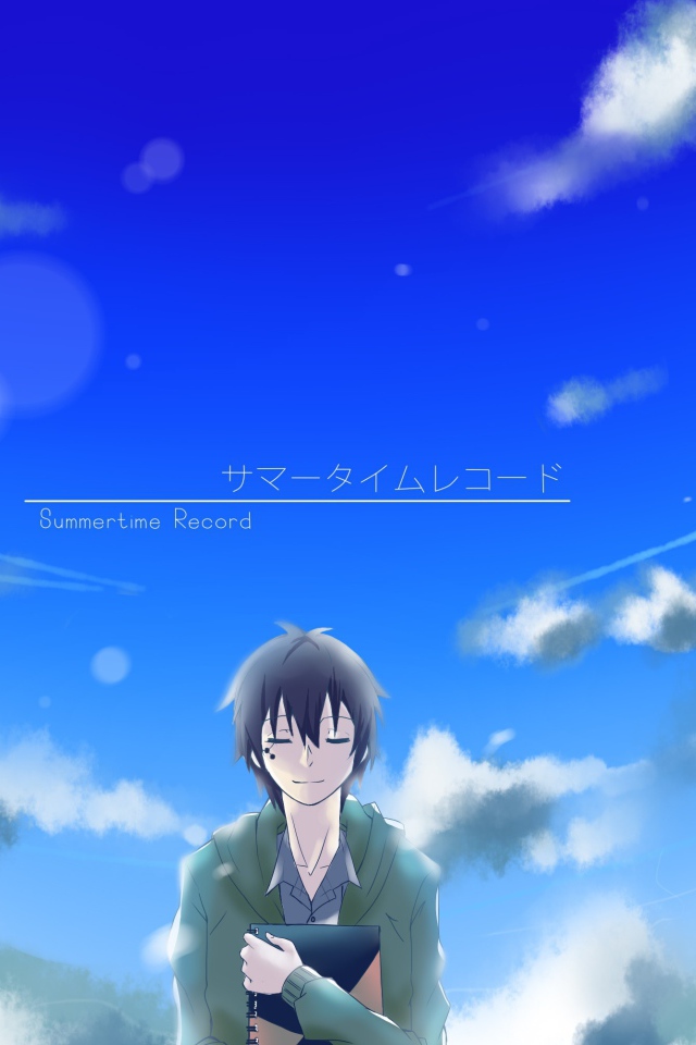 Парень на фоне неба, Kagerou Project аниме