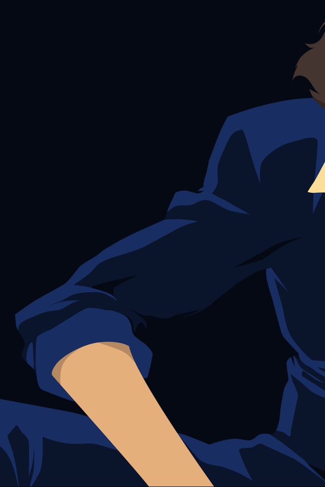 Парень курит, аниме Ковбой Бибоп