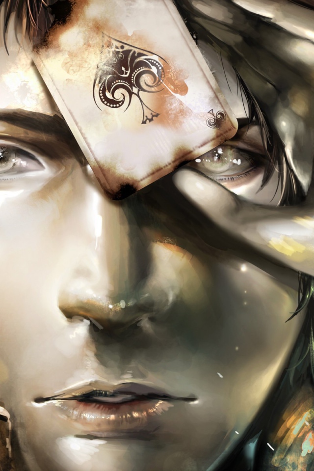 Парень с картой в аниме Вторжение гигантов