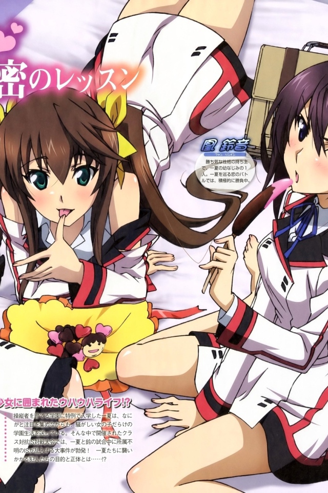 Манга аниме Infinite Stratos