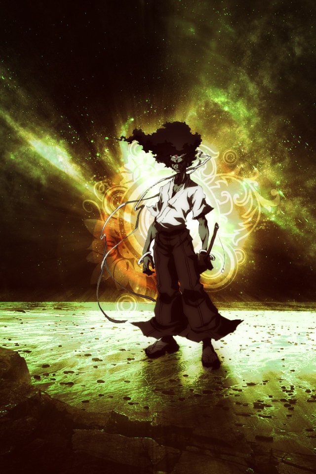 Манга аниме Афросамурай