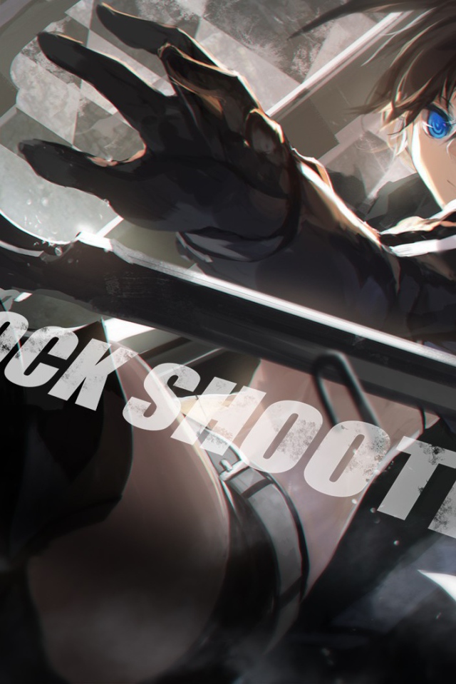 Манга аниме Black Rock Shooter