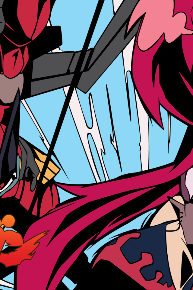 Манга аниме Тэнгэн Топпа Гуррен-Лаганн