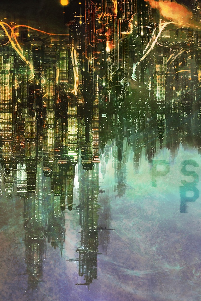 Мегаполис в аниме Psycho-Pass