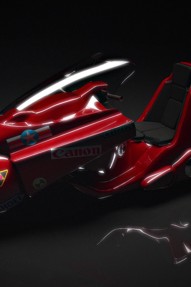 Мотоцикл Акиры, аниме