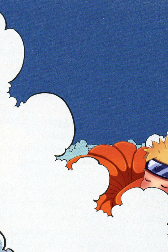 Наруто спит в облаках, аниме