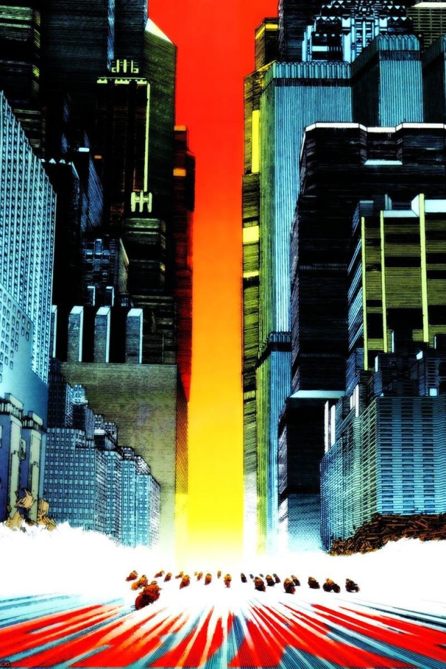 Новый Токио в аниме Акира