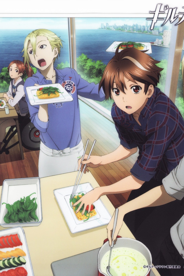 Люди в кафе, аниме Корона грешника