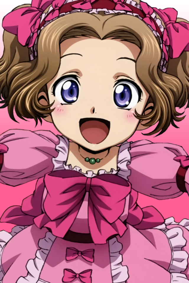 Розовая малышка из аниме Code Geass