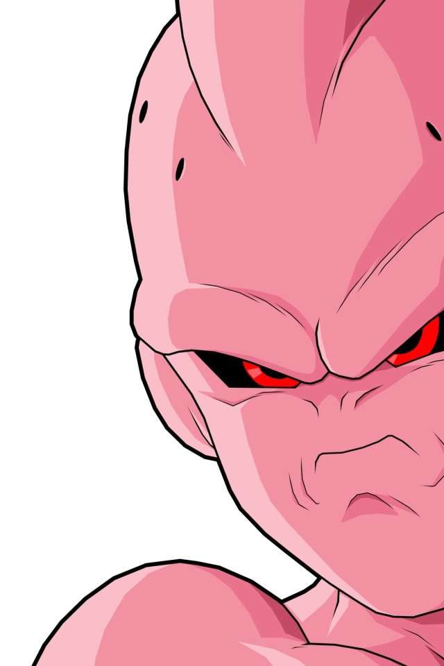 Розовый тролль из аниме Dragon Ball