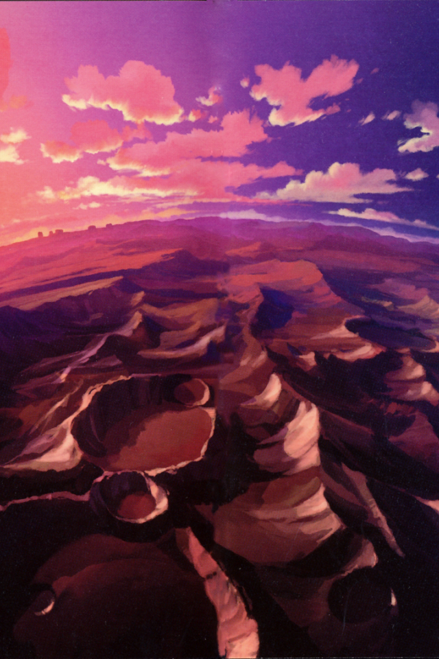 Планета в аниме Тэнгэн Топпа Гуррен-Лаганн