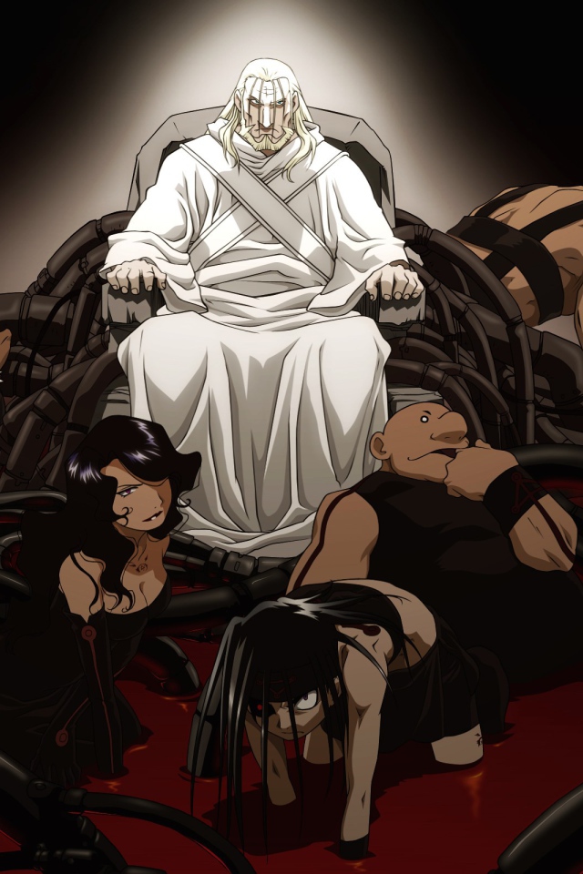 Могущественный маг в аниме Стальной алхимик