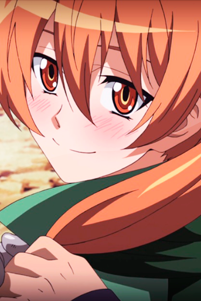 Рыжая девушка, аниме Akame ga Kill