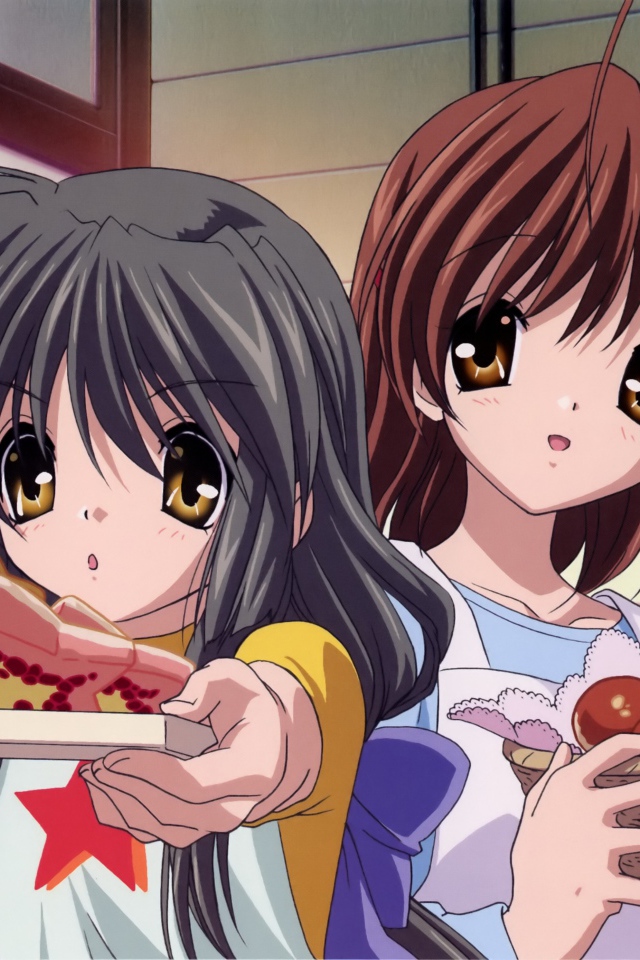 Угощение в аниме Кланнад