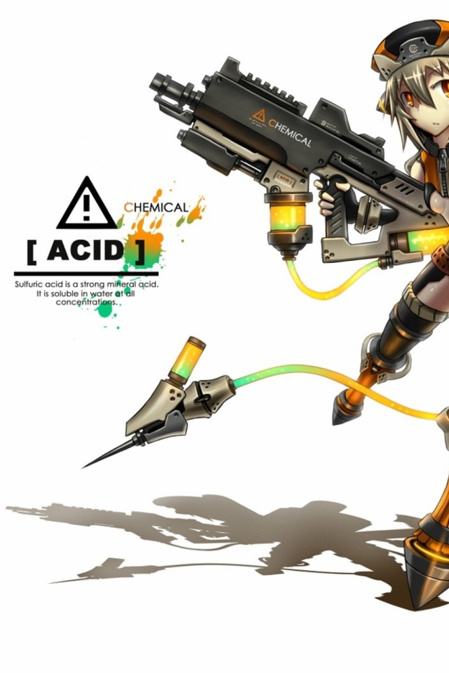 Девушка робот Gia Anime