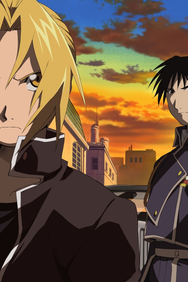 Рой Мустанг, парень аниме