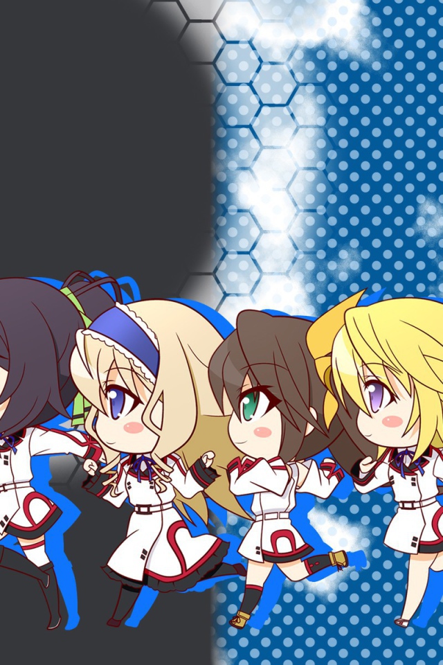 Бегущие персонажи аниме Бесконечные небеса