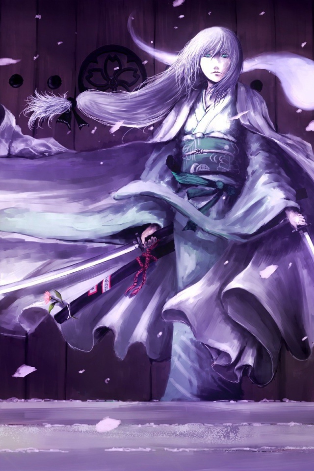 Девушка самурай, аниме