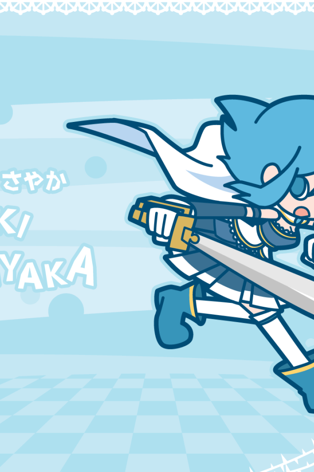 Мики Саяка из аниме Девочка-волшебница Мадока