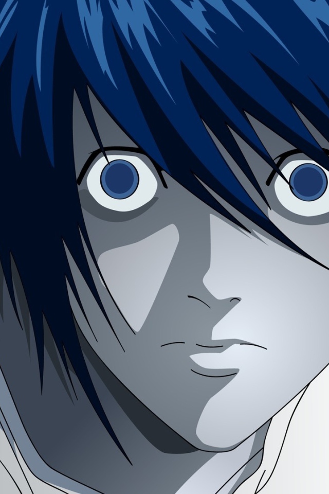 Испуганный парень из аниме Тетрадь смерти