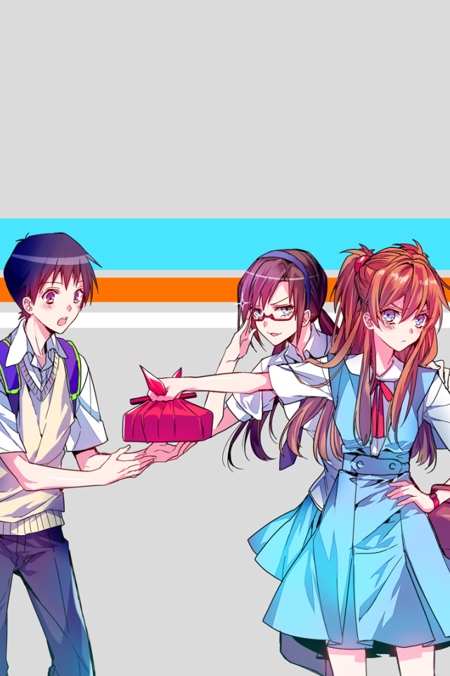 Девушка отказалась от подарка, аниме