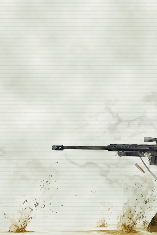 Девушка снайпер аниме