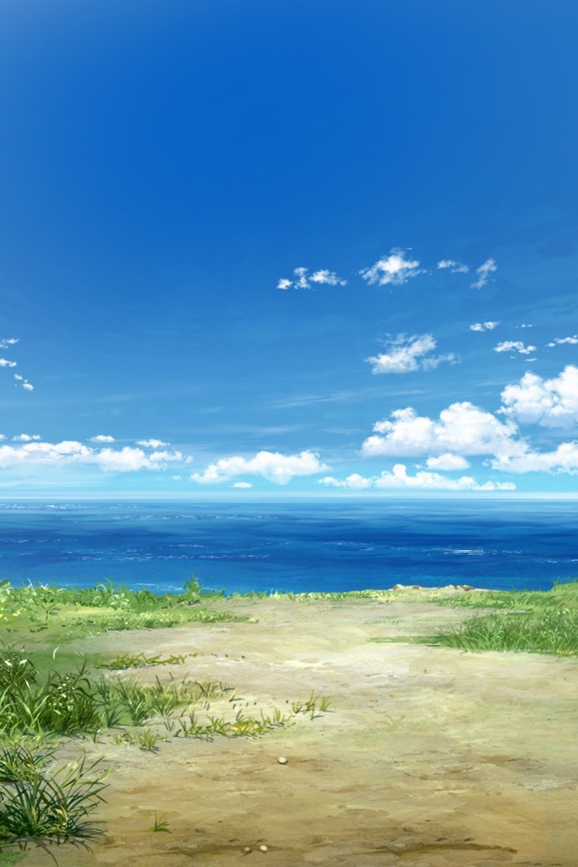 Море в аниме Натюрморт в серых тонах