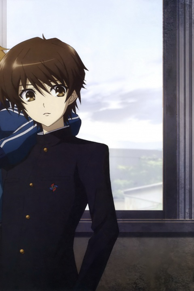 Школьники в аниме Another