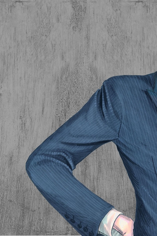 Стильный герой манги Зетман