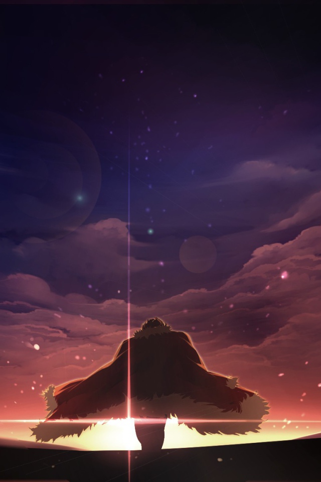 Поклонение Солнцу в аниме Ночь прибытия