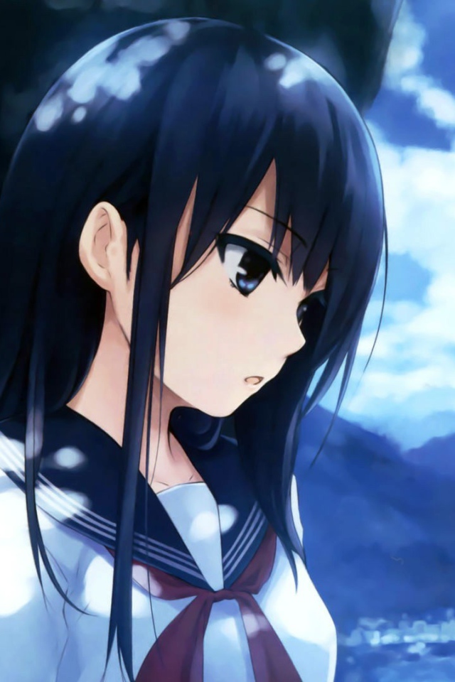 Черноволосая девушка от автора Coffee-Kizoku