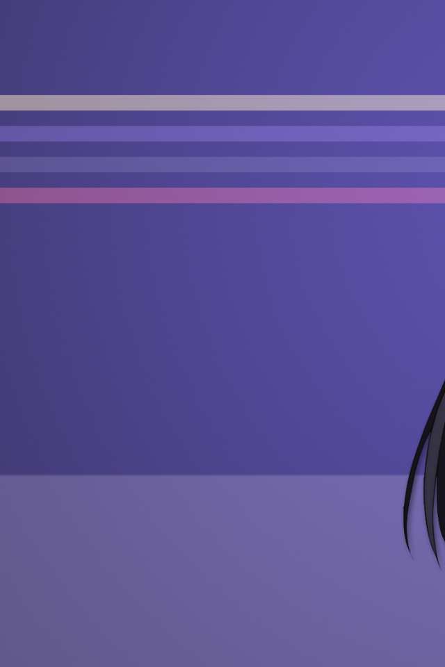 Черноволосая девушка в аниме Маленькие проказники