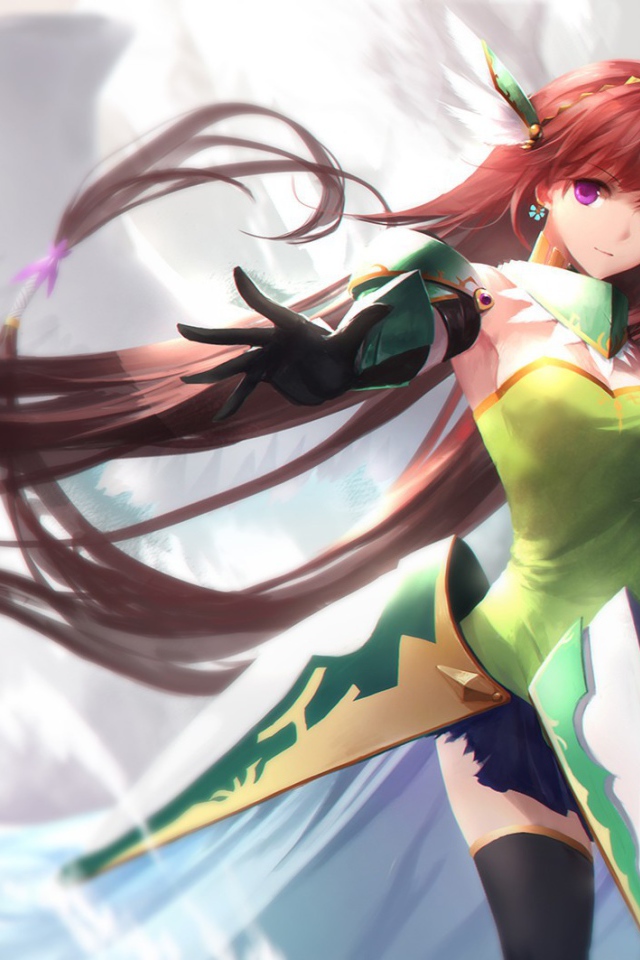 Девушка от художника аниме swd3e2