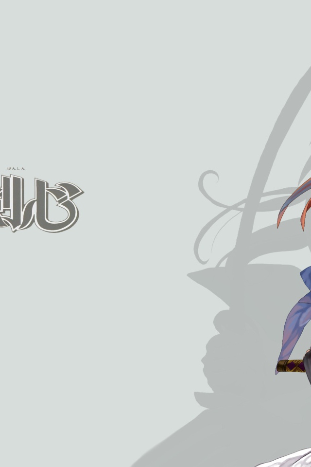 Девушка из аниме Самурай Икс