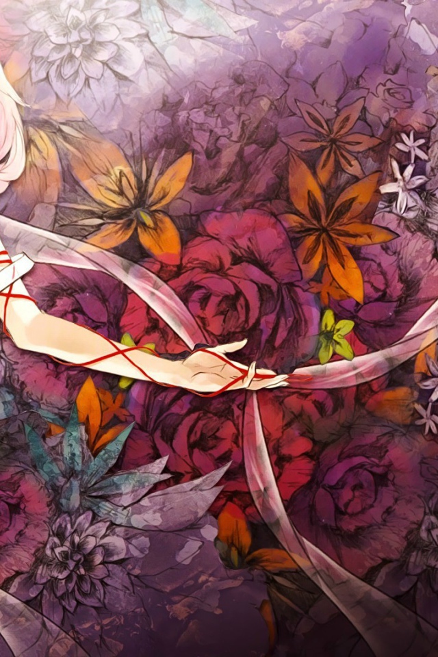 Девушка в цветах, аниме Корона греха