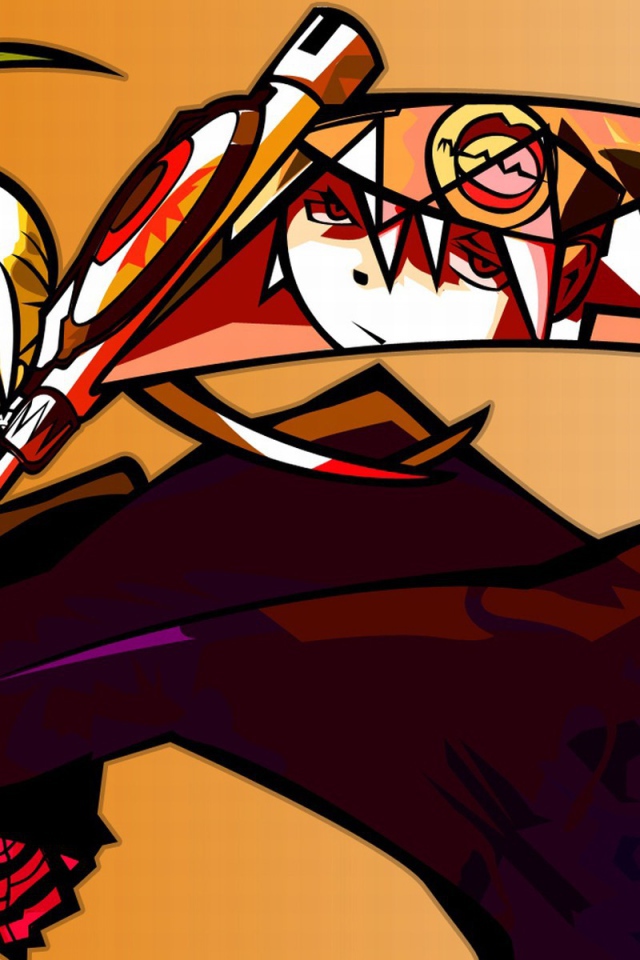 Девушка в аниме Soul Eater