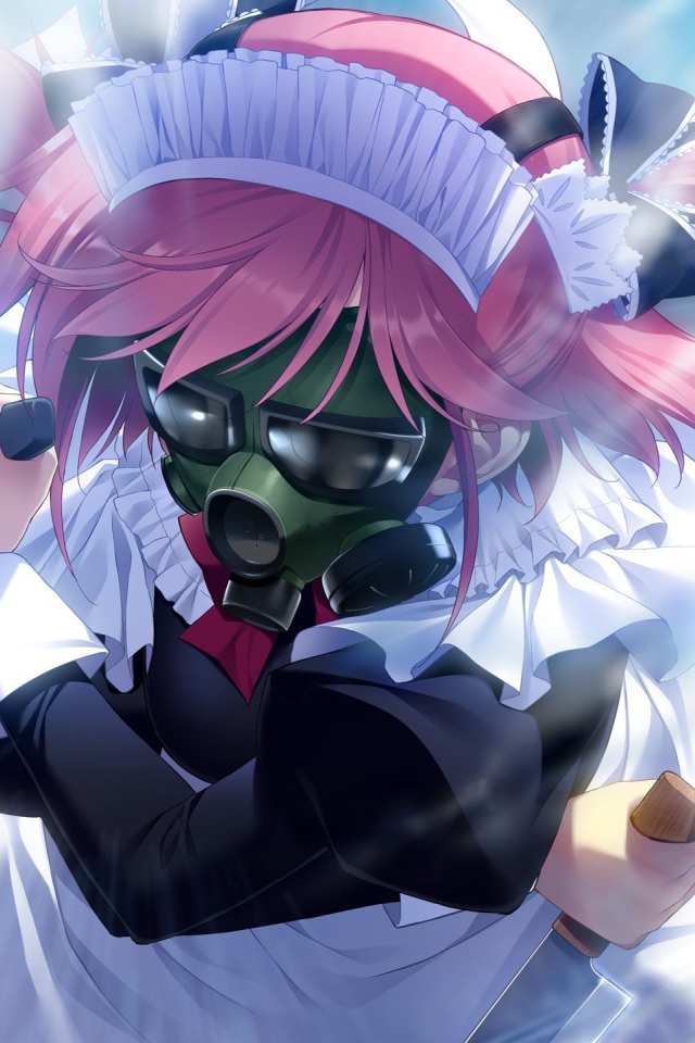 Девушка в маске, аниме Grisaia no Kajitsu