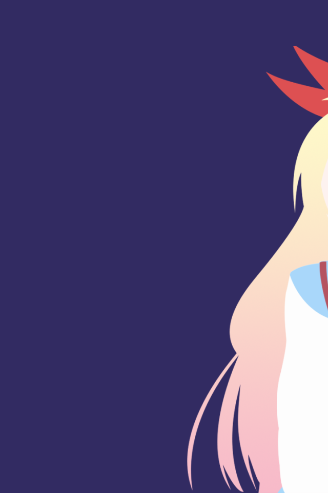 Девушка на синем фоне, аниме Притворная любовь