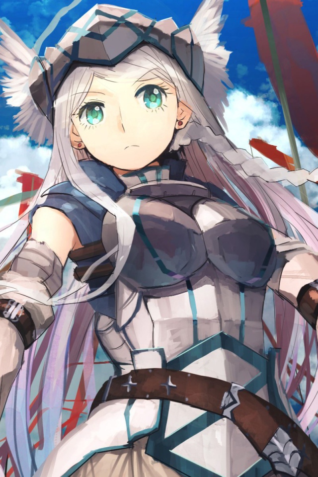 Девушка воин из аниме Лог Горизонт