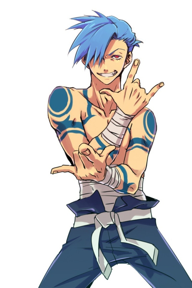 Парень из аниме Гуррен-Лаганн