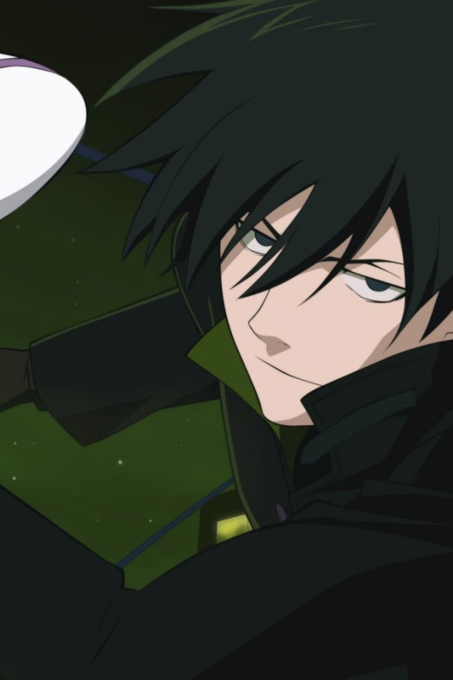 Главный герой аниме Темнее черного